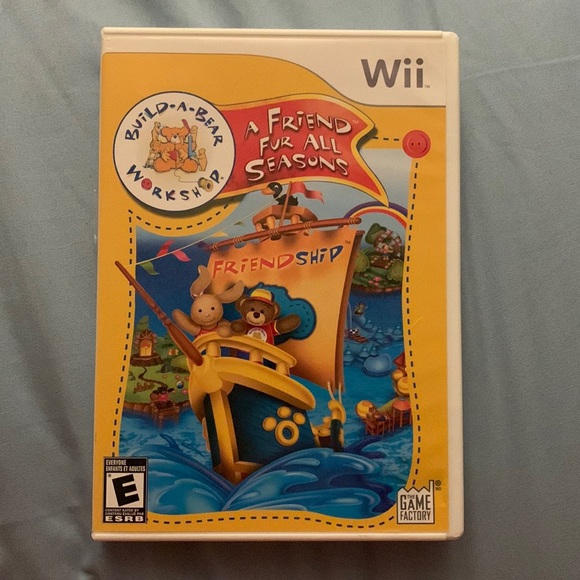 Build-A-Bear Workshop A Friend Fur All Seasons for Nintendo Wii - Picture 1 of 4